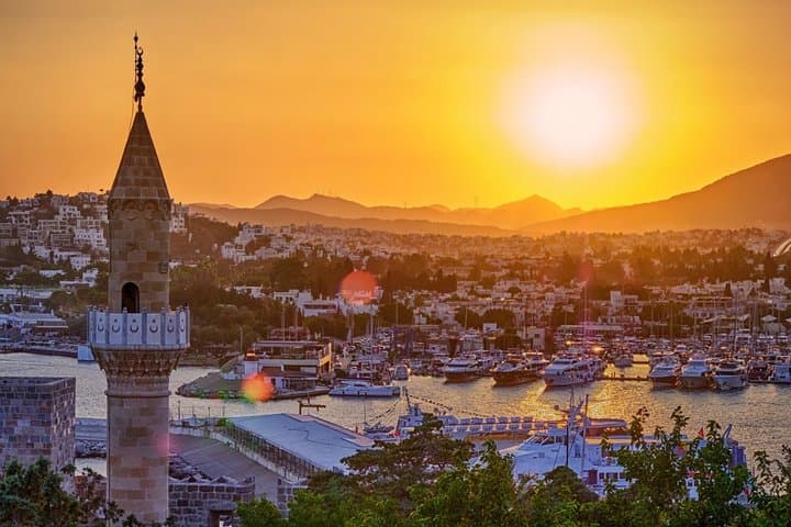 Private Bodrum Sunset Tour, Windmill Coast and Night Views image 1
