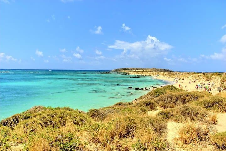 Excursion privée d'une journée à la plage d'Elafonissi depuis La Canée