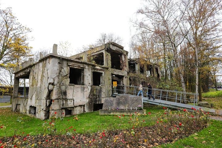 Private WWII Tour of Gdansk with Westerplatte and Shipyard image 1