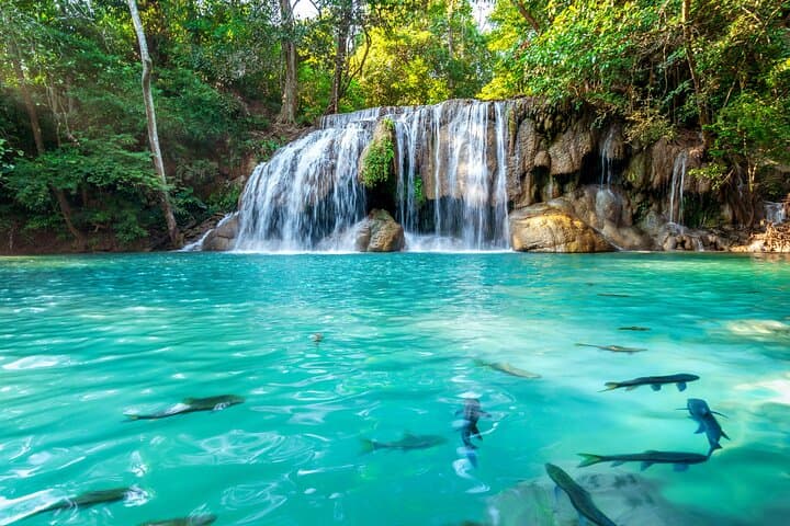 Discover Erawan Falls and the River Kwai from Bangkok image 3