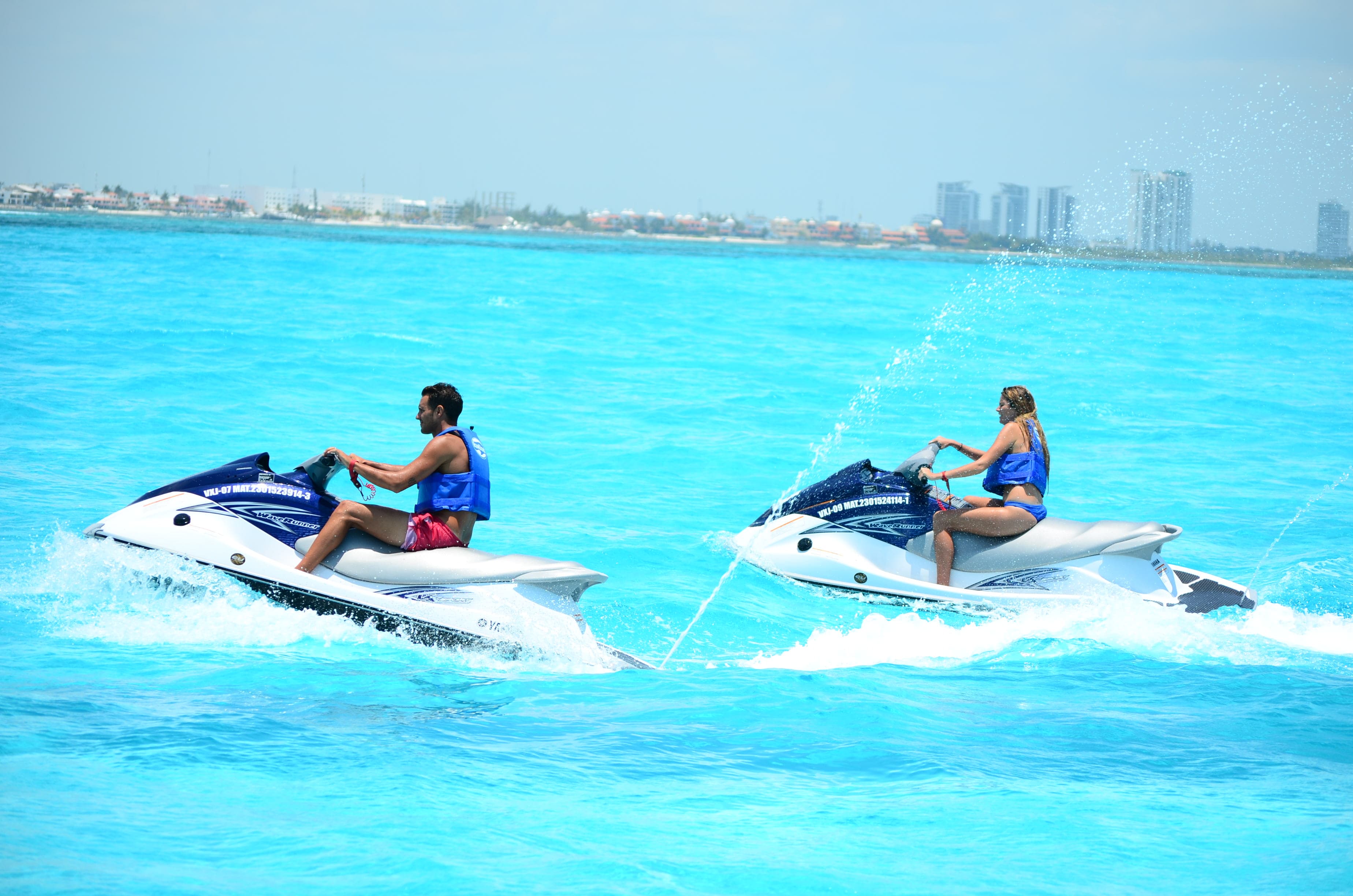 Moto acuática en la laguna de Cancún: 30 o 60 minutos imagen 3