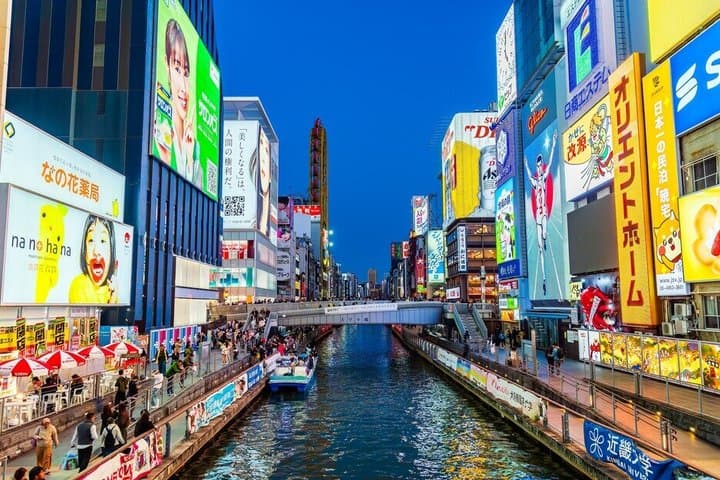 Private Osaka Dotonbori Shinsekai Night Tour and Skyline Views image 3