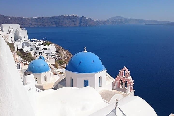 Visita turística privada de medio día en Santorini