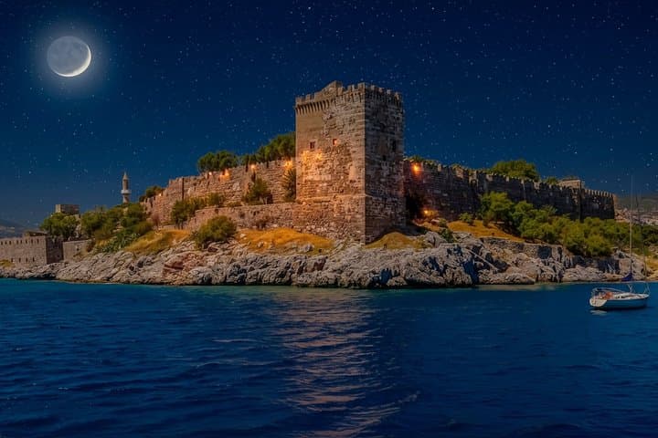 Private Bodrum Sunset Tour, Windmill Coast and Night Views image 4