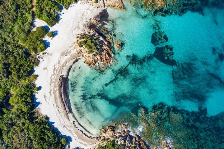 Costa Esmeralda Private Beaches Tour Swimming and Panoramic Coast