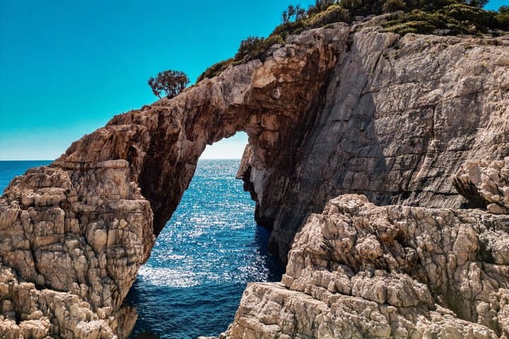 Visite photo panoramique privée de Zakynthos Bochali et des falaises de Korakonisi
