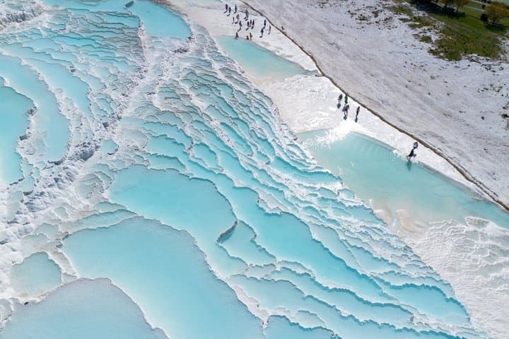 Passeio privado a Pamukkale desde los travertinos de Izmir y Hierápolis imagen 2