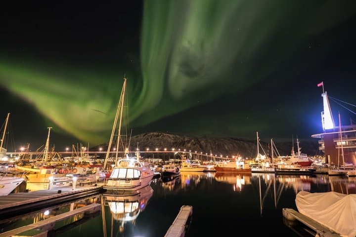 Tour privado por la noche ártica y las luces de la ciudad de Tromsø imagen 4