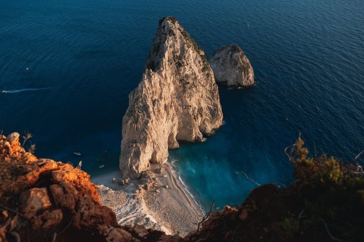 Zakynthos Private Sunset Tour Keri Myzithres Agalas Lighthouse image 1