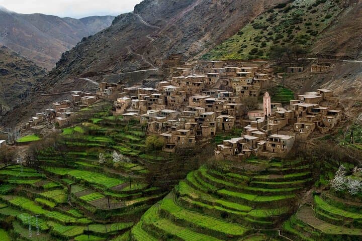 Tour privado al valle de Ourika y las montañas del Atlas desde Marrakech