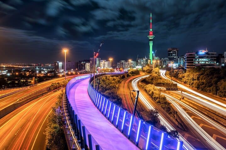 Tour privado al atardecer en Auckland: costas, vistas y magia dorada desde Airbnb Las Canas Residences foto 3