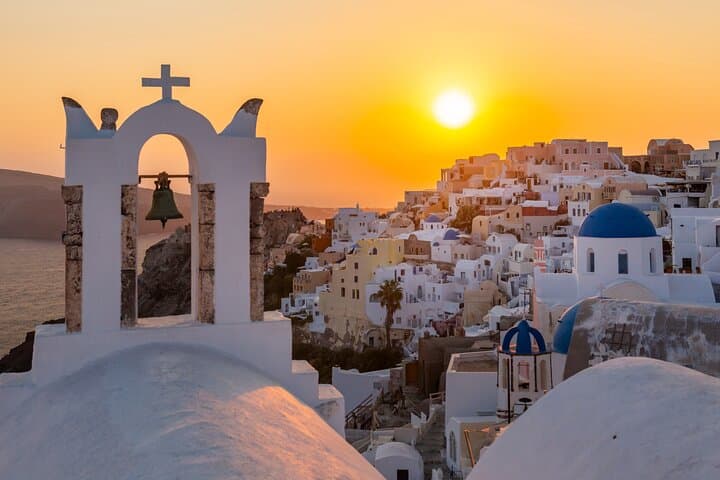 Coucher de soleil à Santorin : visite des plus belles vues de l'île