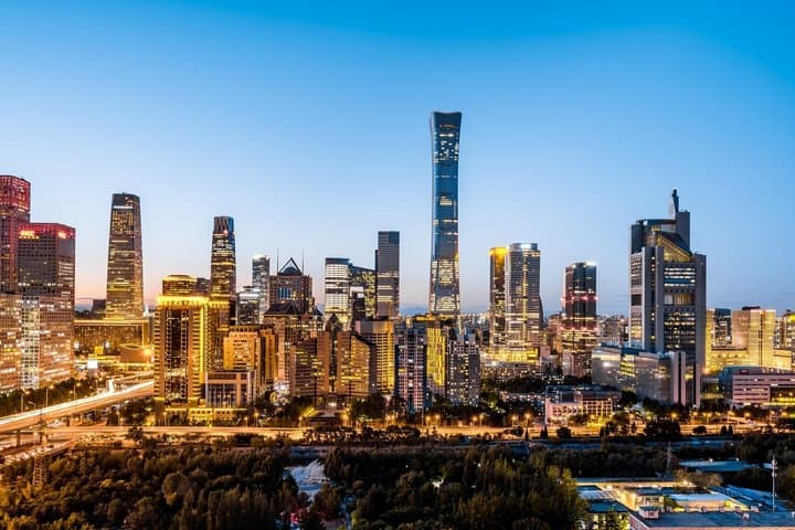 Beijing Private Night Tour Illuminated City Highlights image 2