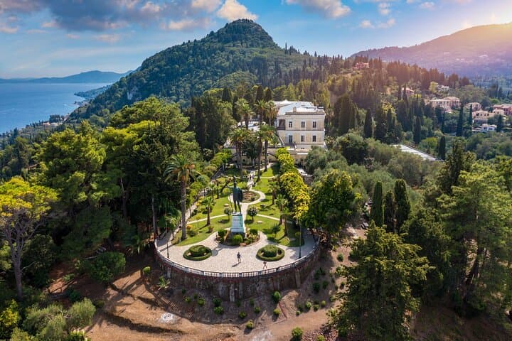 Private tour of South Corfu: Achilleion, Kanoni and Mon Repos