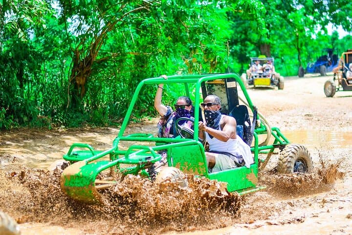 Punta Cana Buggy tour + Parasailing (Free Cenote) image 6
