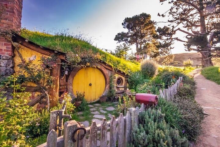 Visite privée d'Auckland à Hobbiton Shire et au plateau de tournage de Waikato
