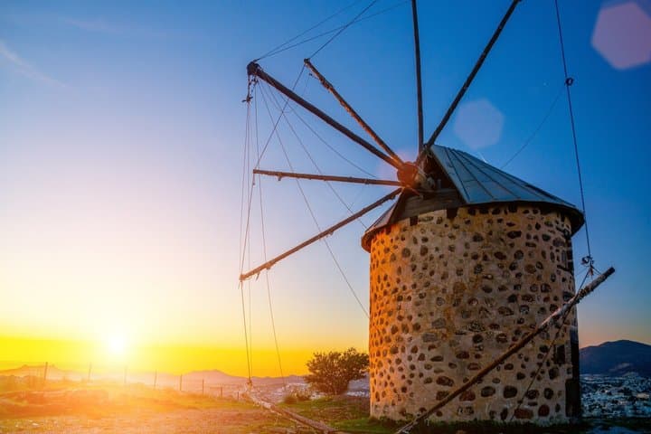 Private Bodrum Sunset Tour, Windmill Coast and Night Views image 3