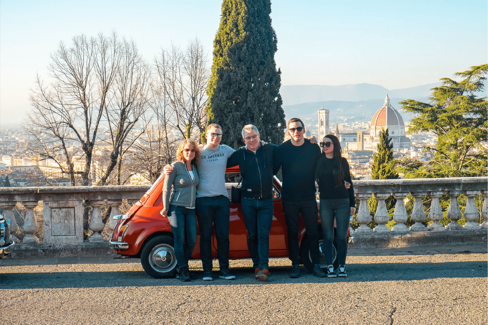 Balade privée en Fiat 500 de collection depuis Florence avec dégustation image 3