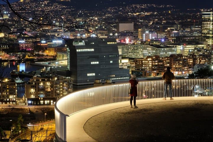 Tour privado nocturno por Oslo: luces de la ciudad y vistas al fiordo imagen 5