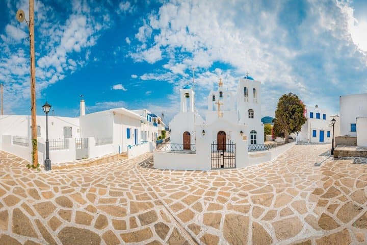Tour privado de las aldeas de Paros: Lefkes, Prodromos y vida isleña desde Airbnb Playa Turquesa Ocean Club