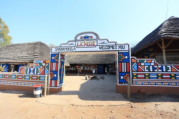 Visite privée du parc des lions du berceau de l'humanité et du village de Lesedi image 2