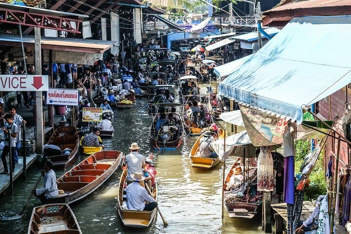 Tour privado de Bangkok a los mercados de Maeklong y Damnoen Saduak imagen 6
