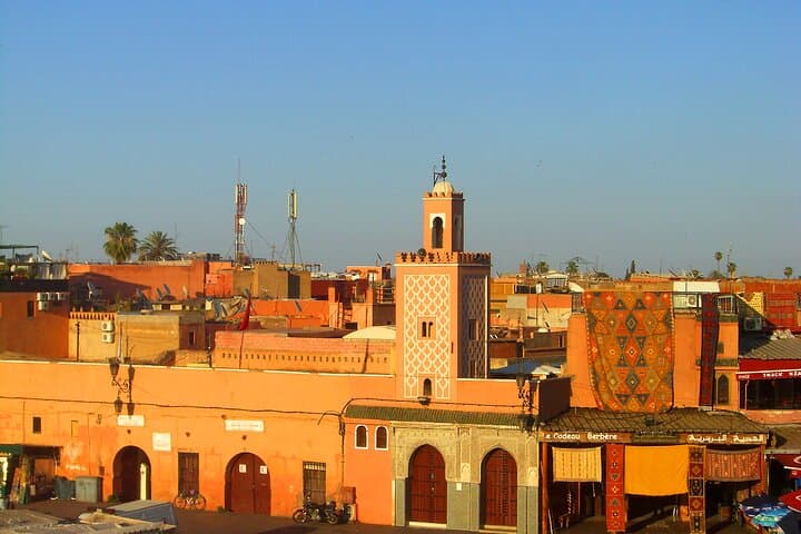 Excursion De Marrakech : visite privée au coucher du soleil et dîner à Agafay