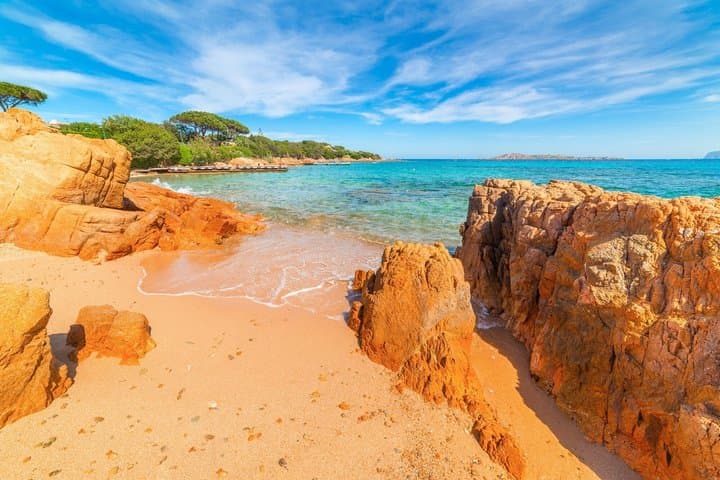 Costa Esmeralda Private Beaches Tour Swimming and Panoramic Coast image 6
