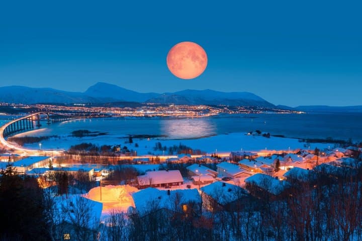 Tour privado por la noche ártica y las luces de la ciudad de Tromsø