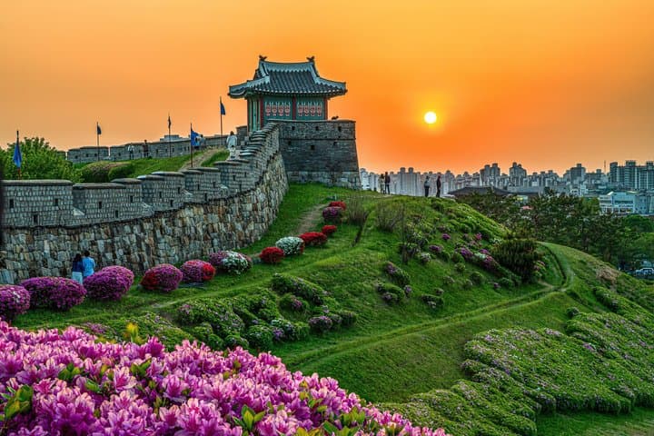 Tour privado de un día en Seúl en la fortaleza Suwon Hwaseong y Starfield desde Airbnb Residencial El Cortecito
