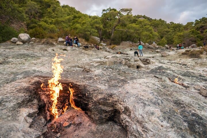 From Antalya: Phaselis, Olympos and Chimera Flames Private Tour image 3