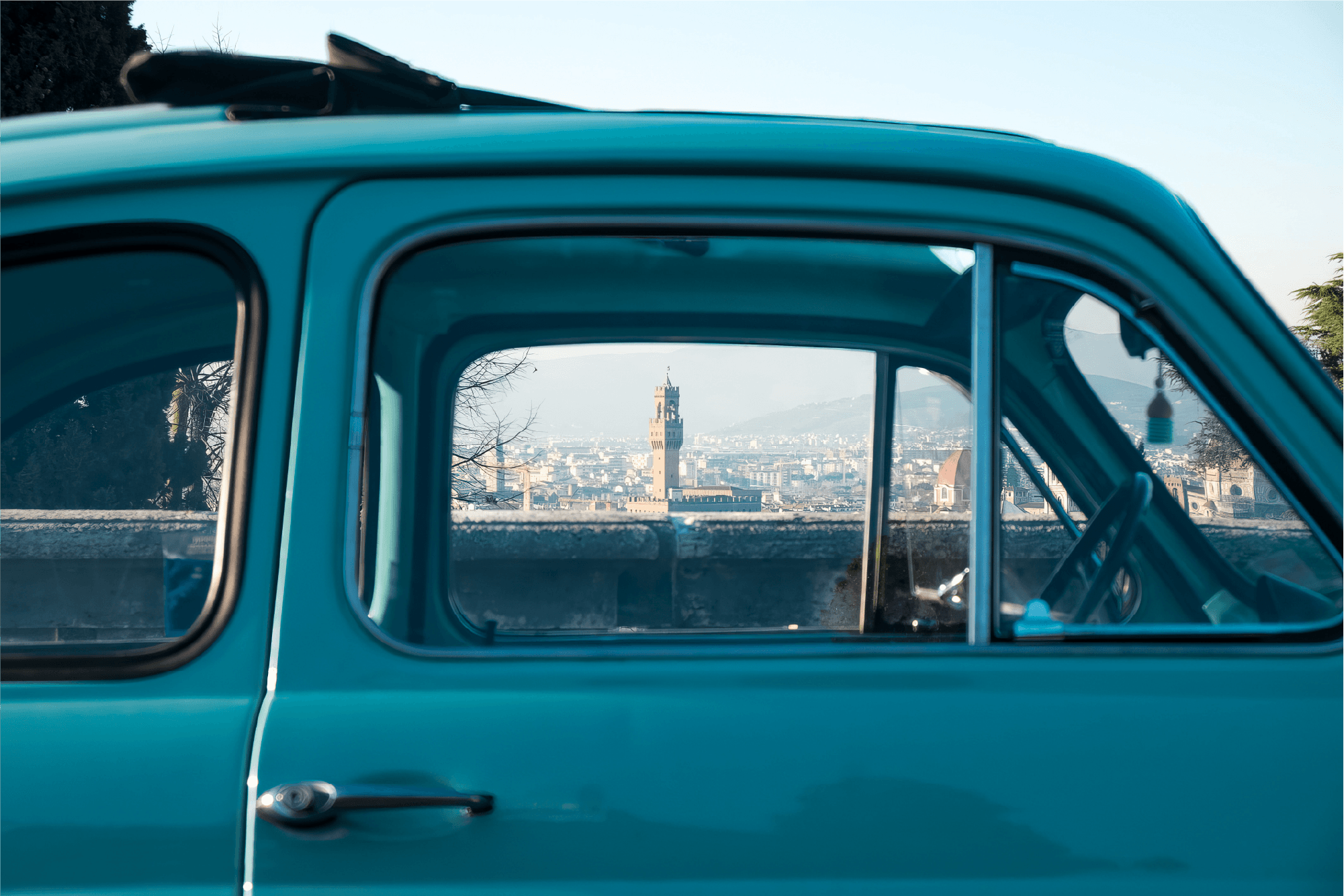 Balade privée en Fiat 500 de collection depuis Florence avec dégustation image 4