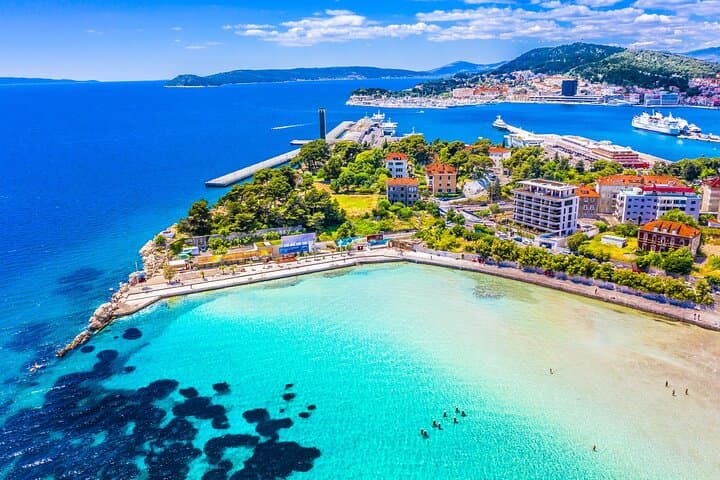 Tour privado por la costa de Dubrovnik a Split y Ston desde Airbnb Playa Turquesa Ocean Club