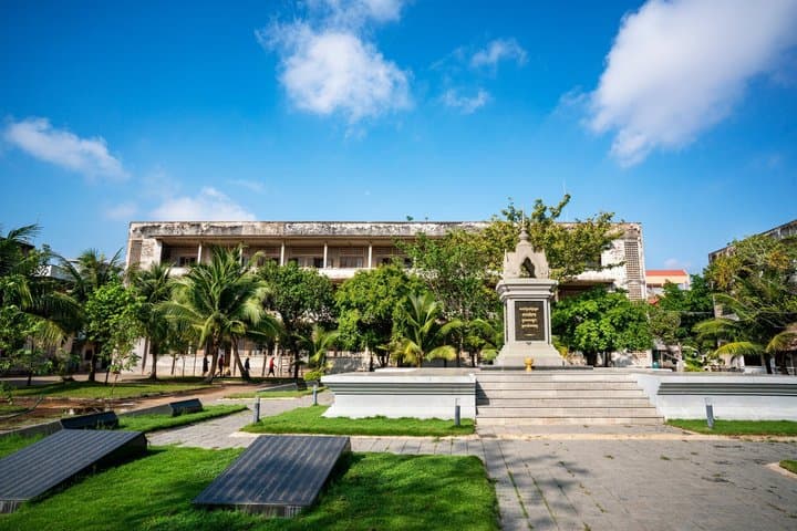 Explore the Tuol Sleng Genocide Museum with a private car tour