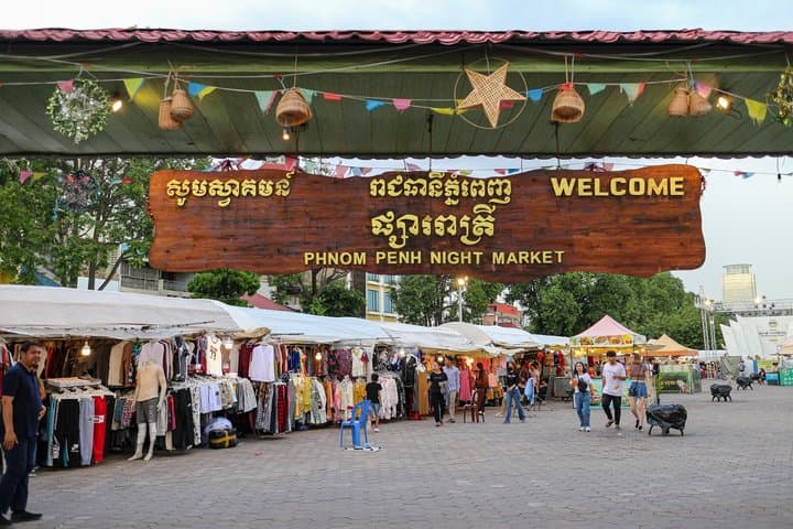 Phnom Penh Local Life Private Tour Riverside Markets and City