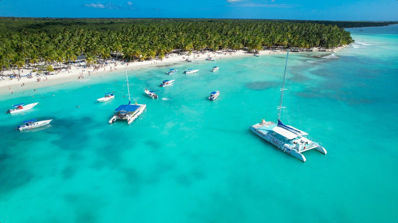 Saona Island Group Day Tour in Bayahibe and La Romana